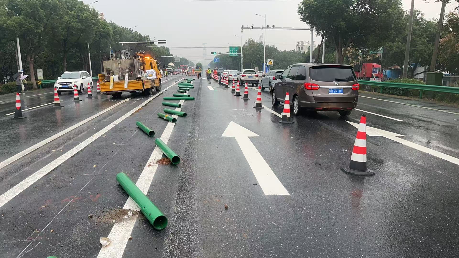 波行护栏安装工程